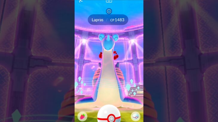 Gangstar Lapras Gaigantamax Pokémon Go #music #trending #ytshorts #pokemongo