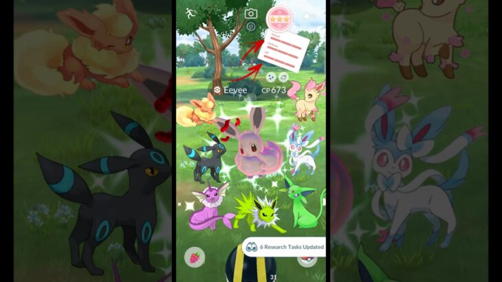 Getting Lucky With✨️Shundo Eevee On CD Pokemon GO