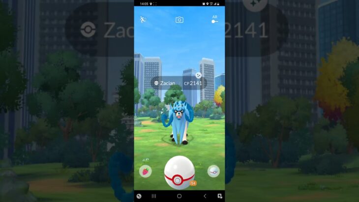 Pokémon GO – Catching a Shiny Zacian