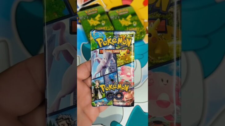 Pokémon Go pack opened 😲#pokemon #pokemontcg #pokemoncards #tcgpokemon #tcg #fyp #shorts #subscribe