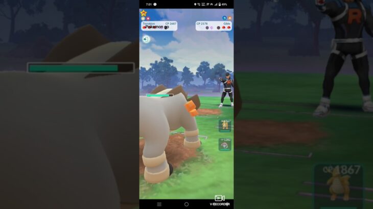 Pokemon go Ash vs team rocket leader