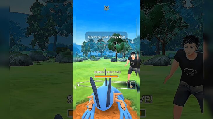 Shundo electrode ⚡️👀 #ポケモンgo  #ポケモン  #pokemon  #mobilegame #shinypokemon  #pokemongo  #shorts #gbl