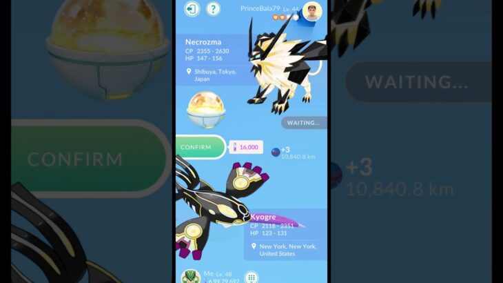 When I Got✨️Shiny Necrozma in Trade Pokemon Go