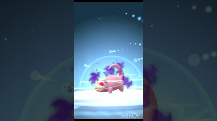 【 ポケモンgo 】 ヤドン（シャドウポケモン） → ヤドキング（シャドウ）！シャドウなのに目つきがあまり変わらないヤドンかわいいから見て！www【 うさぴよの巣 】#pokemongo