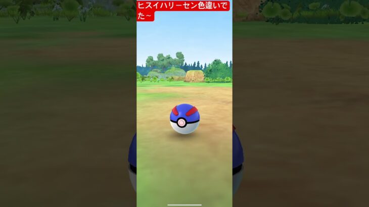 ヒスイハリーセン色違い#pokemongo #ポケモンgo色違い #ポケモンgo #pokemon