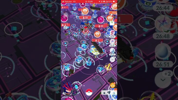 ついにトレーナーレベル40到達！#ポケモンGO
