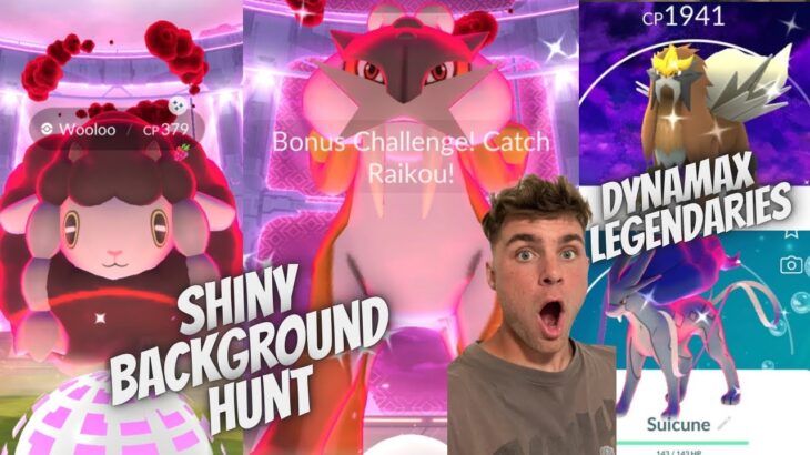 ✨Background Dynamax Raikou, Entei and Suicune Hunt! Crown Zacian Raids in Pokemon Go LIVE!✨