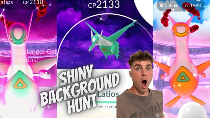 ✨DARK SKIES Background Dynamax Latios and Latias Hunt in Pokemon Go LIVE!✨