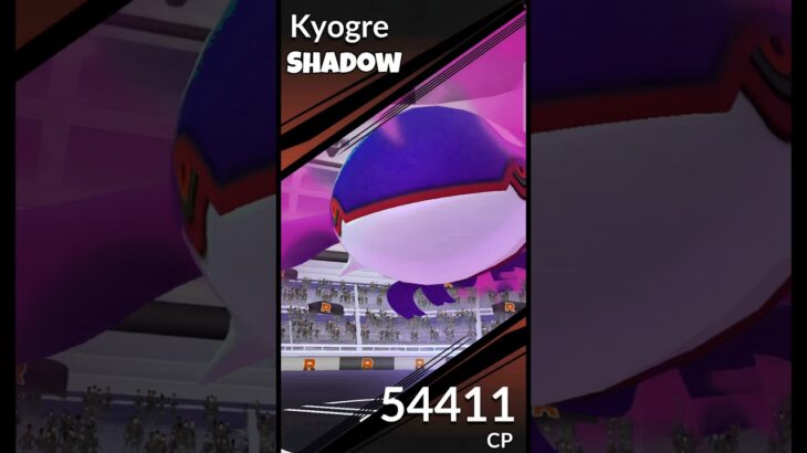 First Ever Shadow Kyogre Raid in Pokemon Go