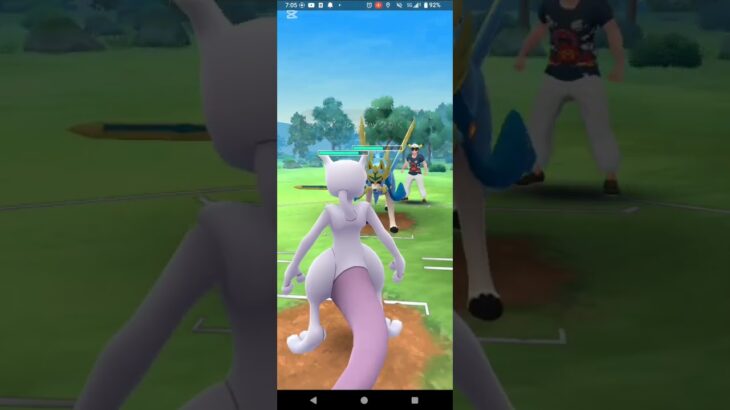 マスターリーグ【ポケモンGO】ミュウツー、ザシアン（剣の王）、ドサイドン