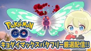 【ポケモンGO】キョダイマックスバタフリー厳選配信！マックスバトルデイ #ポケモンGO #pokemongo #pokemon