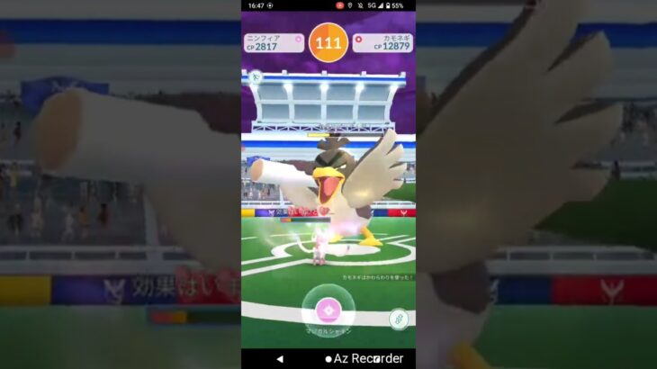ポケモンGO「ソロレイドでカモネギ（ガラルのすがた）をGETするまで」（2）