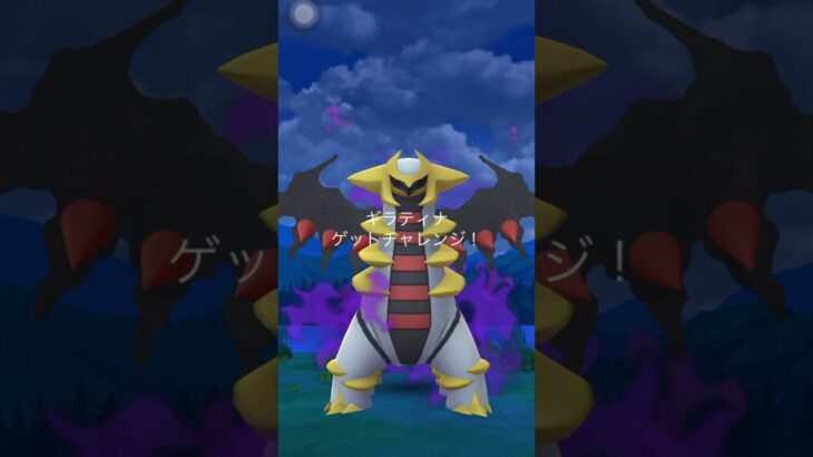 【ポケモンGO】vsサカキ🚀🚀🚀ギラティナのゲットチャレンジ✨#ポケモンgo #shorts
