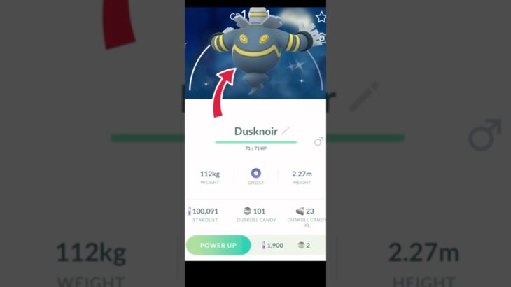 LETS GO!! ✨ Shiny Dusknoir ✨Evolve🧬 in Pokemon GO.