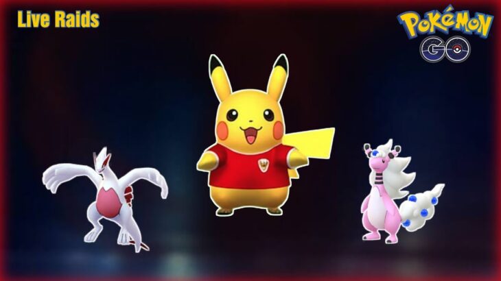 Live Costume Pikachu and Lugia Raids | Pokémon Go | Yagnik009