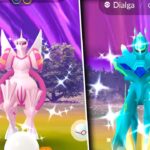 NEW ORIGIN RAID DAY IS LIVE IN POKEMON GO! Shiny BOOSTED Origin Dialga & Palkia! #pokemongo