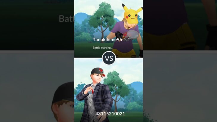 👓 Summer Cup Ultra League PvP Battle – Tanukihime95 vs Me! | Pokemon GO Shorts