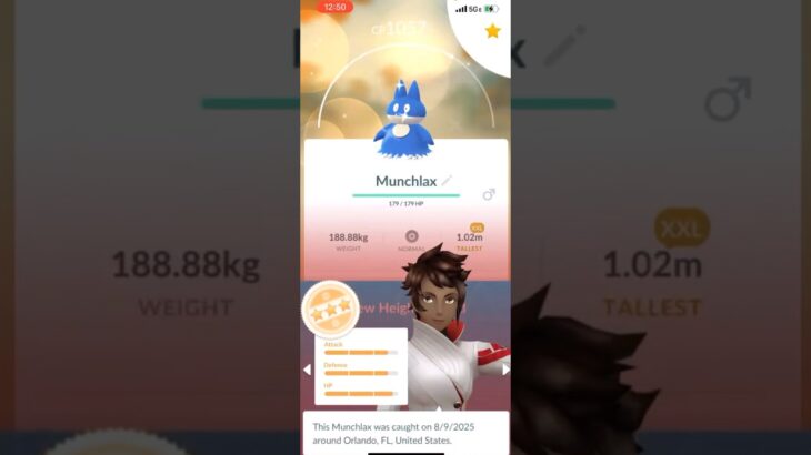 ✨XXL SHINY Munchlax HATCHED In Pokemon Go!✨ #shorts #pokemon