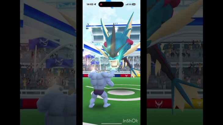 渋かった #ポケモンgo #ポケモン #メガレイド #ギャラドス