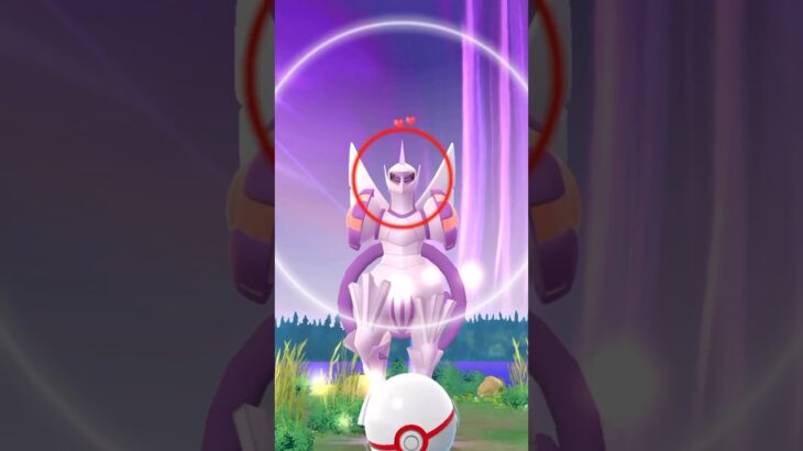 オリジンパルキアさんちょろい。（結果論）#ポケモンgo #pokemon #pokemongo