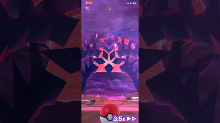 ムゲンダイナゲットの瞬間！！ #ポケモンgo #ポケモン #ムゲンダイナ #shorts