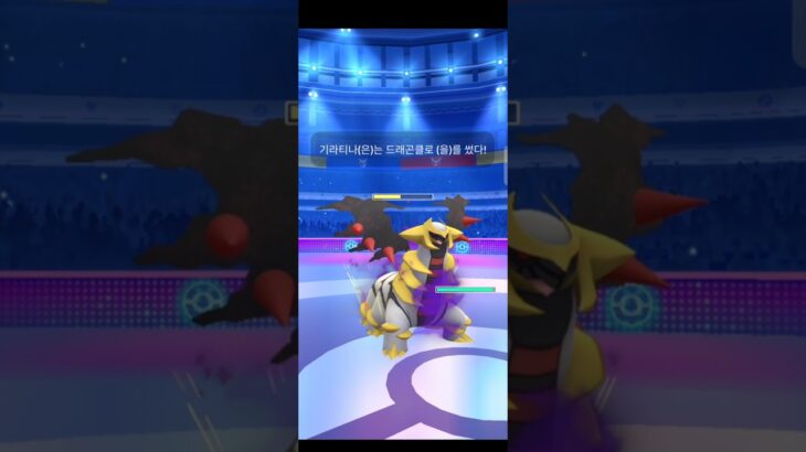 에너지 모은 기라가 무서운 이유 #포켓몬고 #pokemongo #ポケモンgo #goバトルリーグ #고배틀리그 #gbl #gobattleleague #슈퍼리그 #スーパーリーグ