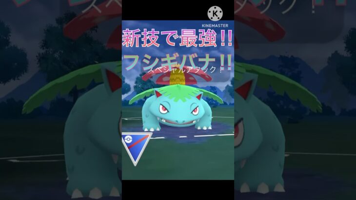 新技習得で史上最強⁉︎ フシギバナが強すぎる‼︎‼︎ #ポケモンgo #goバトル #goバトルリーグ #gbl