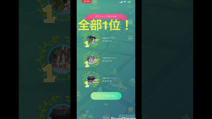 【ポケモンgo】　おひろめの結果！ #ポケモン #ポケモンgo #pokemongo #pokemon #フラベベ #1位