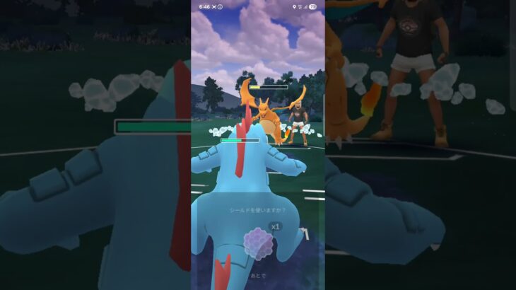 ポケモンgoバトルリーグで,相手に勝ちました‼️#ポケモンgoバトルリーグ